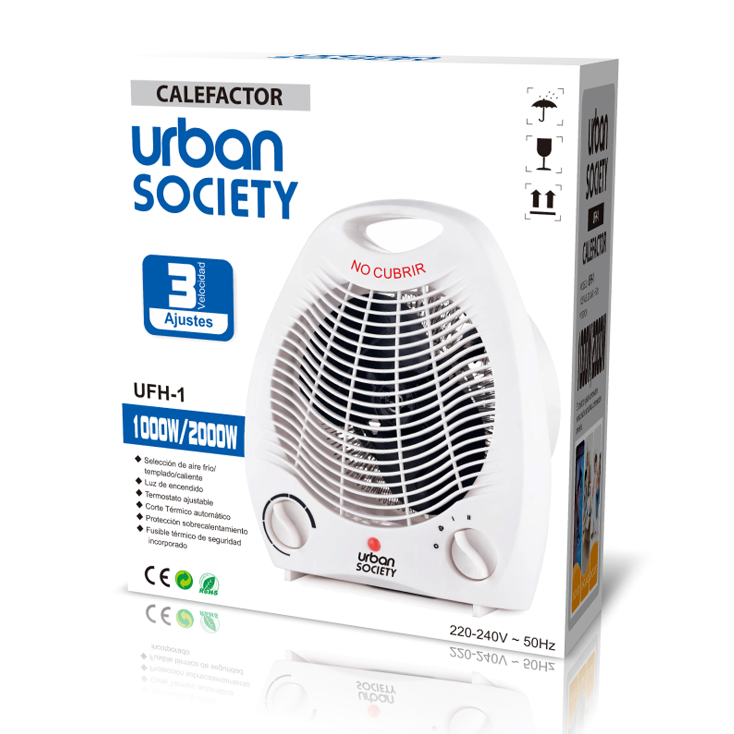 URBAN CALEFACTOR AIRE 1000/2000W UFH-1 555073