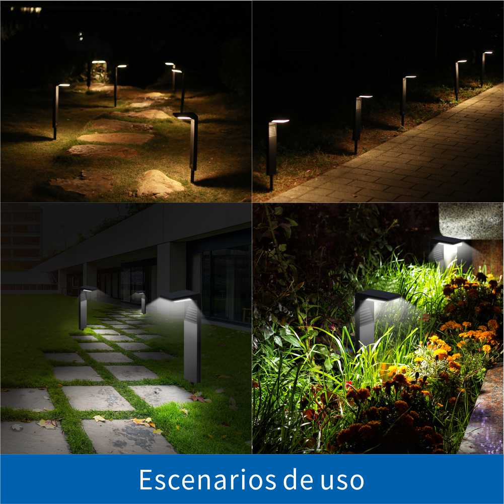 FOCO SOLAR PARA JARDÍN