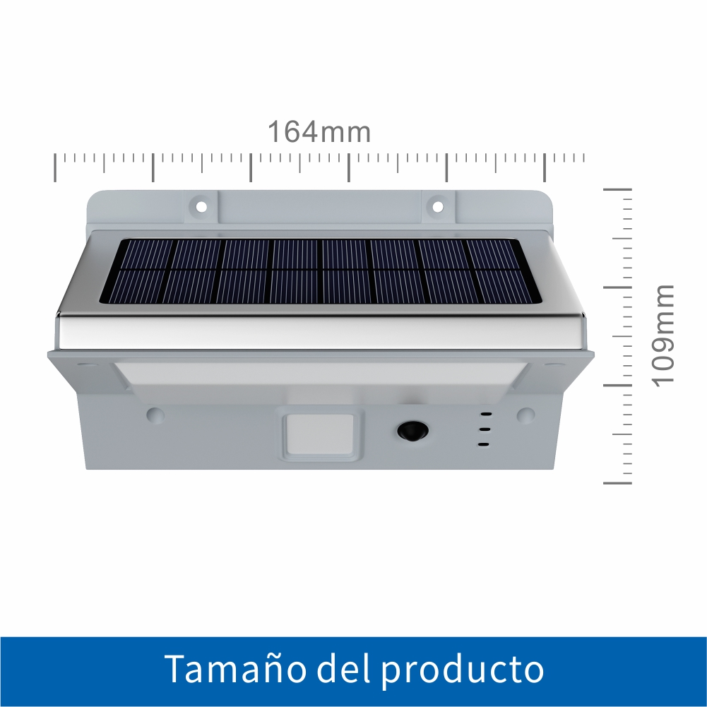 LÁMPARA SOLAR DE PARED