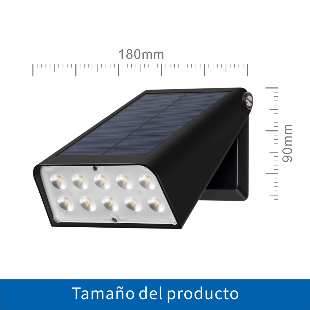 LÁMPARA SOLAR DE PARED