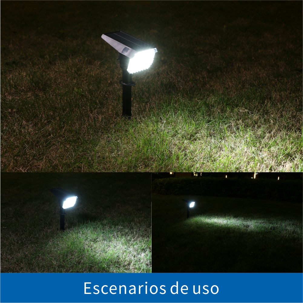 FOCO SOLAR PARA JARDIN