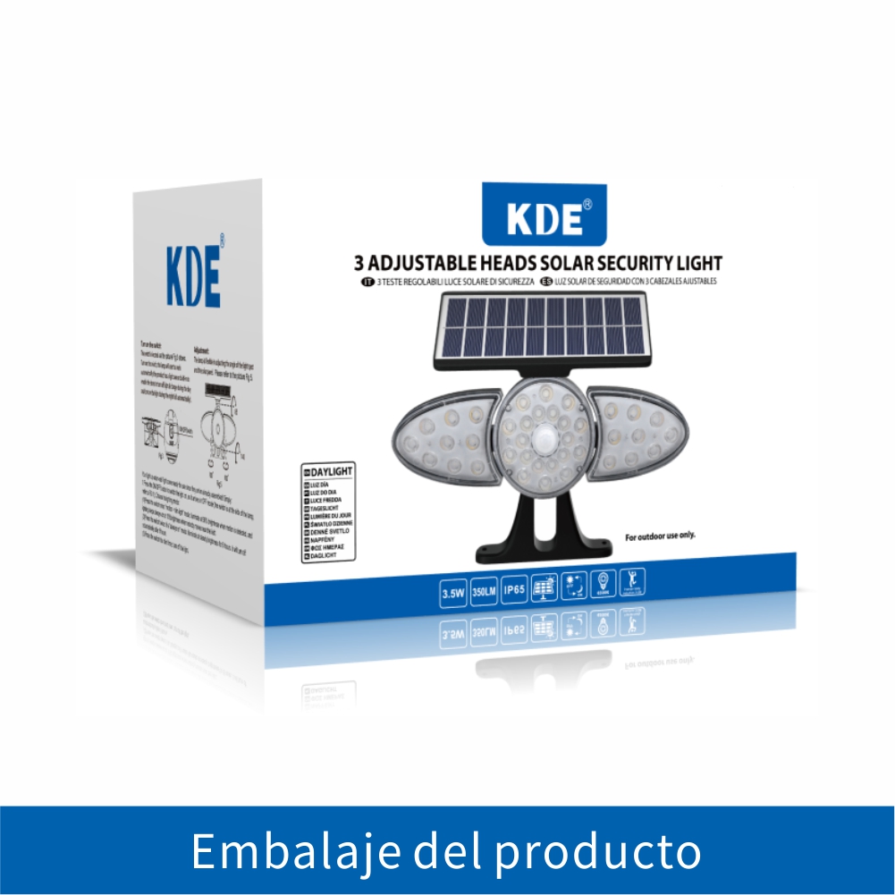 LÁMPARA SOLAR DE PARED